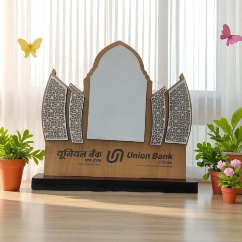 Wooden Taj Design Memento